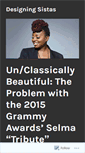 Mobile Screenshot of designingsista.wordpress.com
