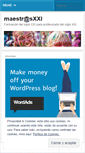 Mobile Screenshot of maestrosxxi.wordpress.com