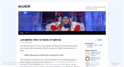 Desktop Screenshot of ncuscr.wordpress.com