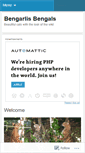 Mobile Screenshot of bengarlisbengals.wordpress.com