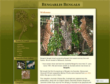 Tablet Screenshot of bengarlisbengals.wordpress.com