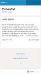 Mobile Screenshot of coltoncat.wordpress.com