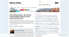 Desktop Screenshot of mexicoonline.wordpress.com