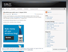 Tablet Screenshot of eviblo.wordpress.com