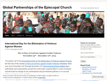 Tablet Screenshot of episcoglobal.wordpress.com