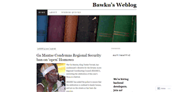 Desktop Screenshot of bawku.wordpress.com