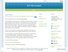 Tablet Screenshot of hcgdietjournal.wordpress.com