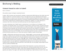 Tablet Screenshot of birchxmg.wordpress.com