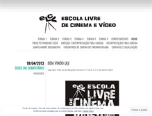 Tablet Screenshot of escolalivredecinema.wordpress.com