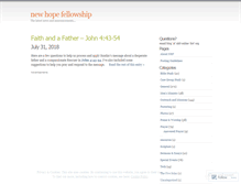 Tablet Screenshot of nhfnews.wordpress.com