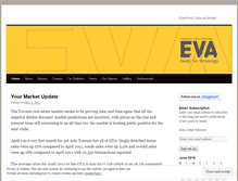 Tablet Screenshot of evarealty.wordpress.com
