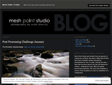 Tablet Screenshot of meshpointstudio.wordpress.com