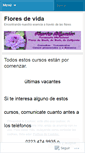 Mobile Screenshot of floresdevida.wordpress.com