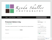 Tablet Screenshot of kendashuller.wordpress.com