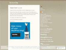 Tablet Screenshot of metheblogger.wordpress.com