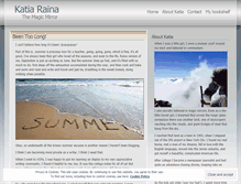 Tablet Screenshot of katiaraina.wordpress.com