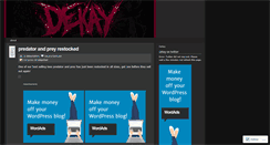 Desktop Screenshot of dekayclothing.wordpress.com