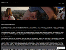 Tablet Screenshot of itsmedazza.wordpress.com