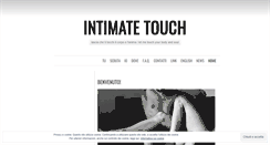 Desktop Screenshot of intimatetouch.wordpress.com