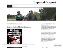 Tablet Screenshot of imperialoutpost.wordpress.com