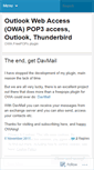 Mobile Screenshot of owapops.wordpress.com