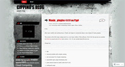 Desktop Screenshot of cippino.wordpress.com