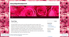 Desktop Screenshot of diaryofapotheadparent.wordpress.com