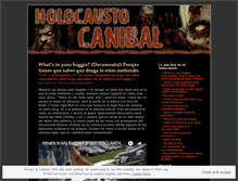 Tablet Screenshot of holocaustocanibal.wordpress.com