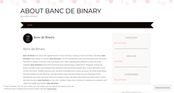 Desktop Screenshot of partner.sec.aboutbancdebinary.wordpress.com