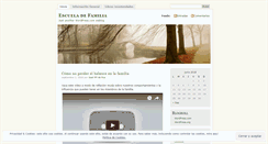 Desktop Screenshot of escueladefamilia.wordpress.com