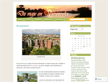 Tablet Screenshot of deviajeenvenezuela.wordpress.com