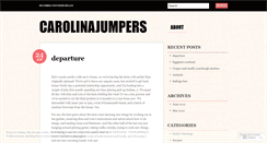 Desktop Screenshot of carolinajumpers.wordpress.com