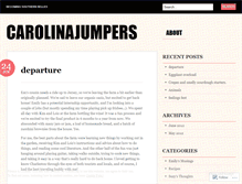 Tablet Screenshot of carolinajumpers.wordpress.com