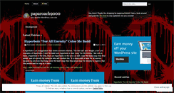 Desktop Screenshot of paparoach9000.wordpress.com