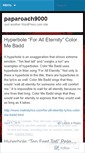 Mobile Screenshot of paparoach9000.wordpress.com