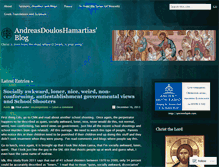 Tablet Screenshot of andreasdouloschristou.wordpress.com