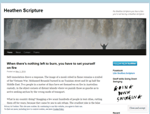 Tablet Screenshot of heathenscripture.wordpress.com