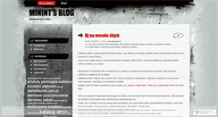 Desktop Screenshot of minint.wordpress.com