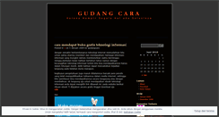 Desktop Screenshot of gudangcara.wordpress.com