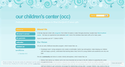 Desktop Screenshot of occdaycare.wordpress.com