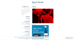 Desktop Screenshot of olivierbardin.wordpress.com