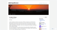 Desktop Screenshot of daleriepatterson.wordpress.com
