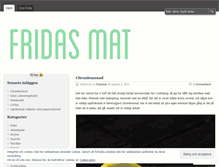Tablet Screenshot of fridasmat.wordpress.com