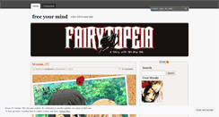 Desktop Screenshot of fairytopeia.wordpress.com