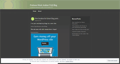 Desktop Screenshot of f1professor.wordpress.com