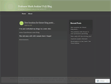 Tablet Screenshot of f1professor.wordpress.com