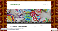 Desktop Screenshot of impactchange.wordpress.com