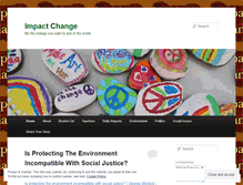 Tablet Screenshot of impactchange.wordpress.com