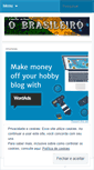 Mobile Screenshot of obrasileiro.wordpress.com