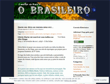 Tablet Screenshot of obrasileiro.wordpress.com